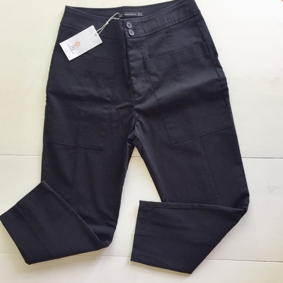 NWT ZARA Black trouser pants - Picture 5 of 8